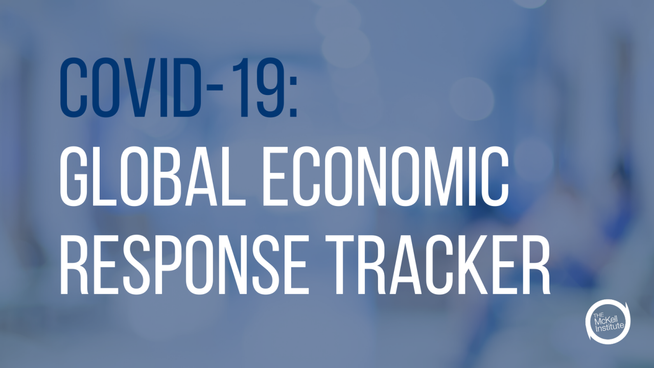 A Timeline Of Global Economic Responses To COVID-19 - The McKell Institute