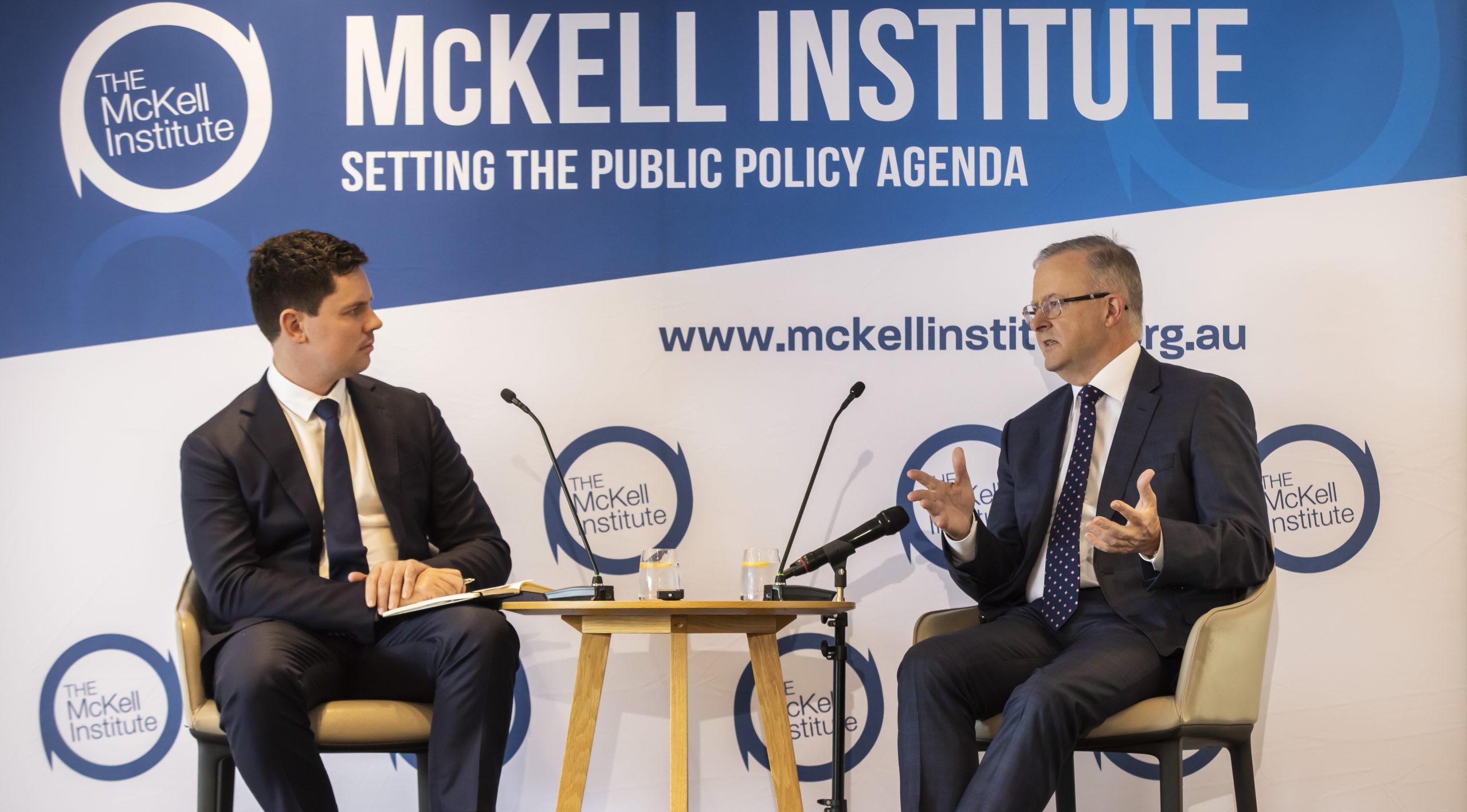 Mckell Pre-Budget Address with Anthony Albanese